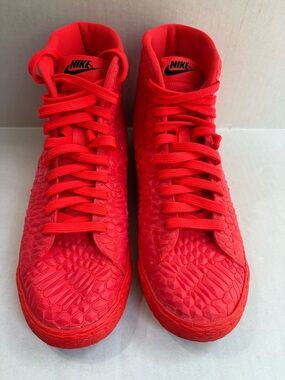 Nike Blazer Mid DMB Athletic Shoes Bright Crimson 807455-600